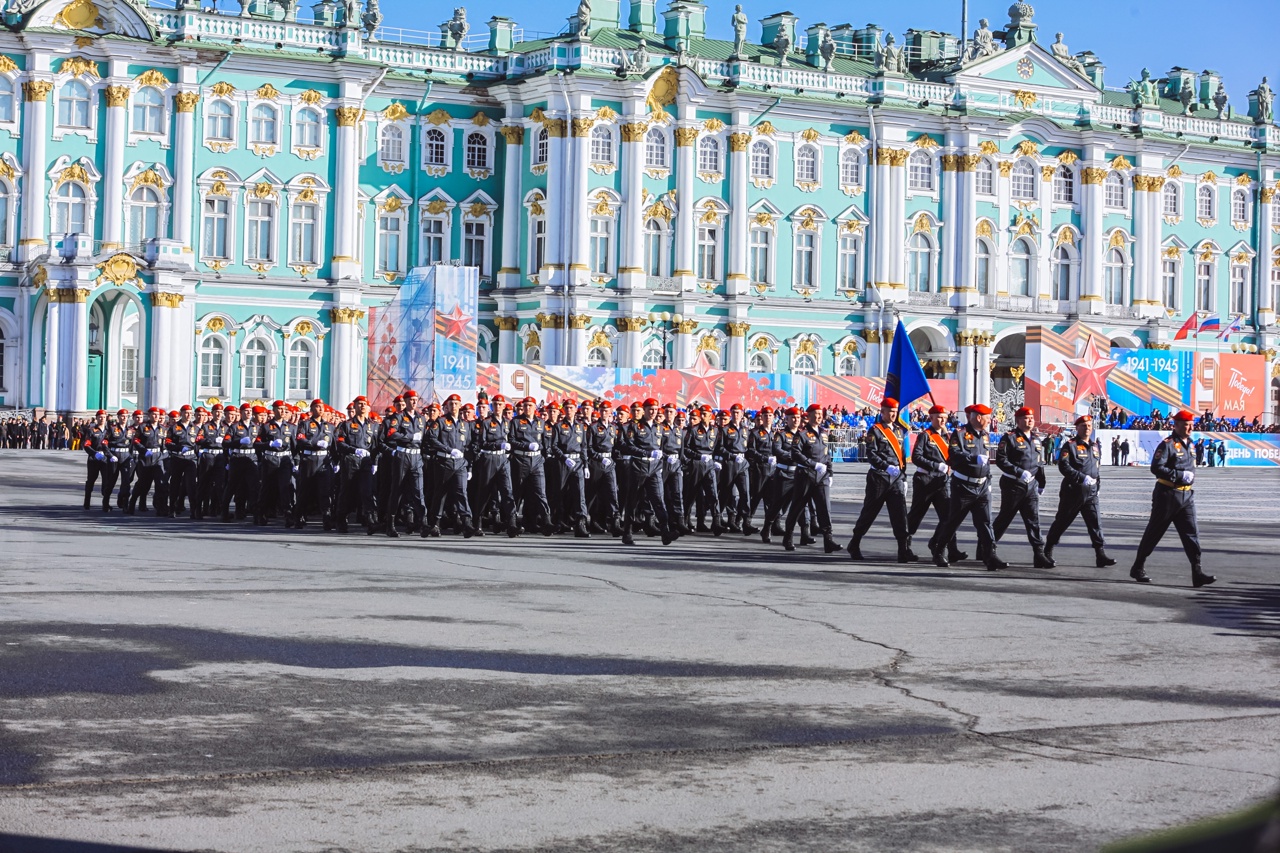 План парада 9 мая в санкт петербурге